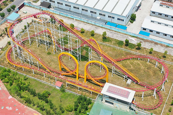 Wahana Roller Coaster Besar Yang Dijual